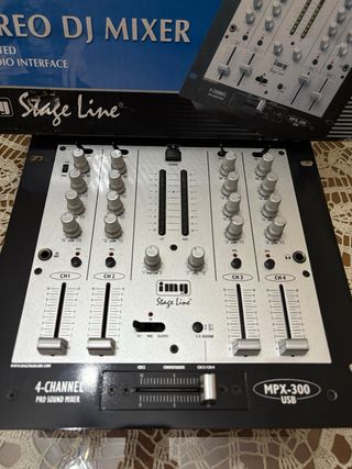 Mesa mezclas Stage Line MPX-300USB