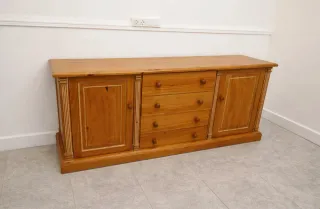Cómoda Aparador Buffet Madera Maciza