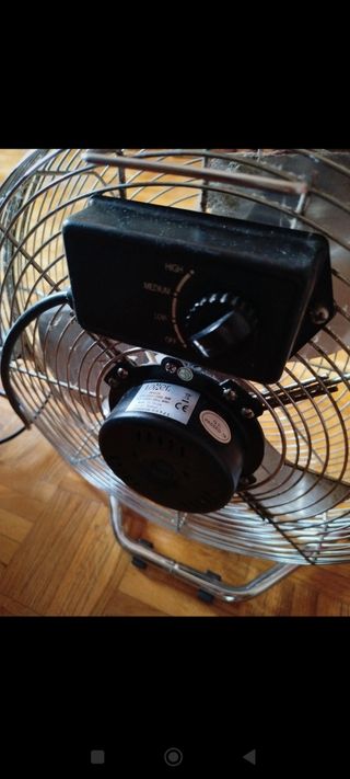 Ventilador suelo metálico Lazer