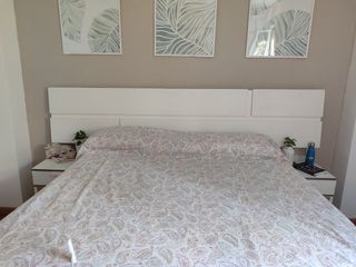 Cabecero cama blanco