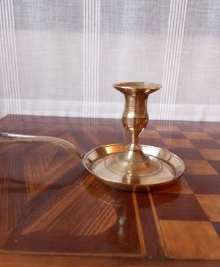 Palmatoria antigua dorada