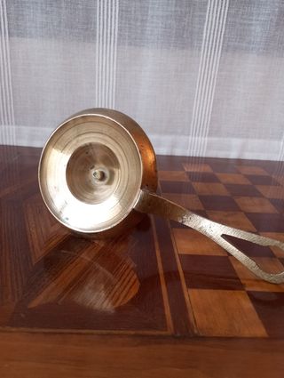 Palmatoria antigua dorada