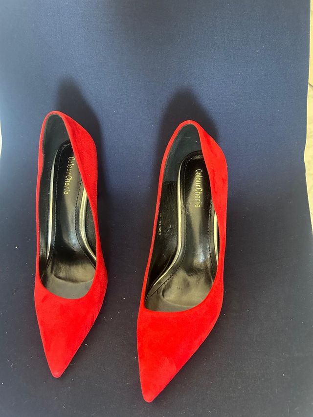 Tacones rojos Colour Cherie