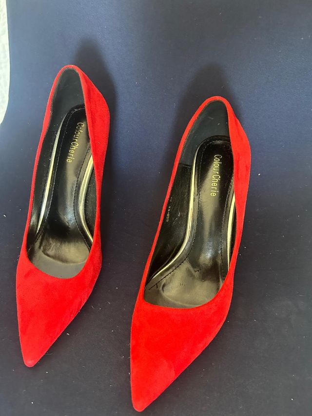 Tacones rojos Colour Cherie