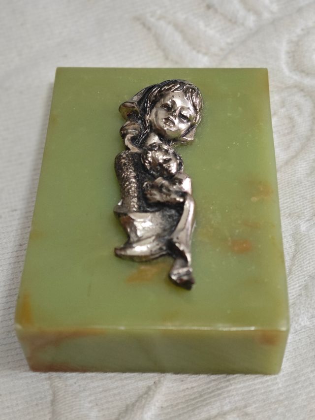 Figura religiosa Virgen Niño