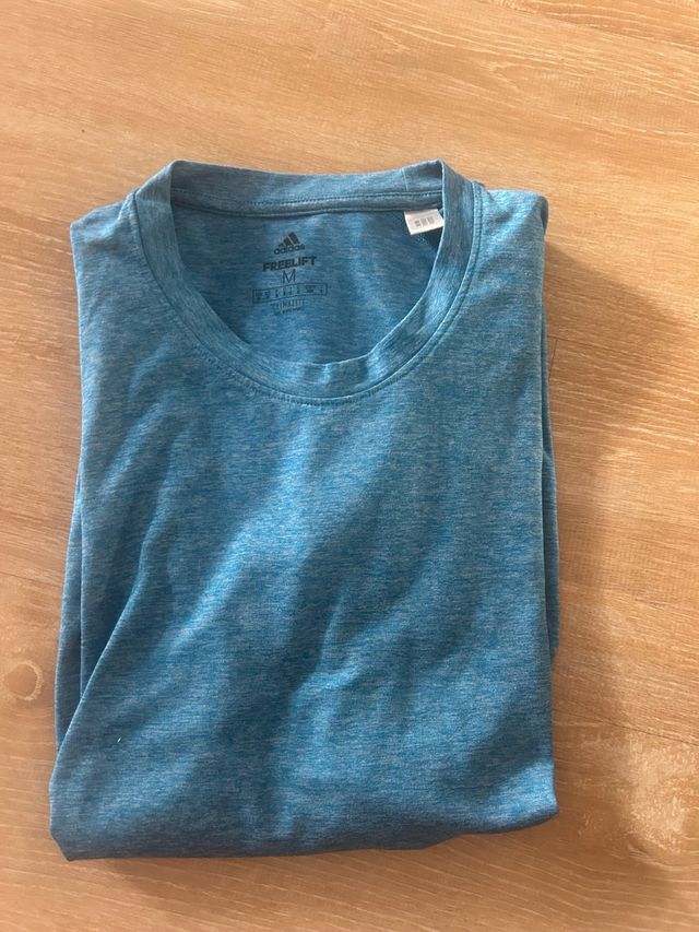 Camiseta Adidas Climalite  M azul