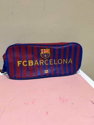 Estuche FC Barcelona - Bota de fútbol OFICIAL