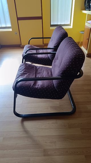 2 Butacas Marrón oscuro (las 2 incluidas en el €)