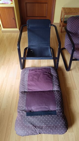 2 Butacas Marrón oscuro (las 2 incluidas en el €)