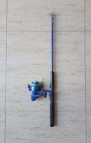 Caña pesca Shakespeare Combo 1937. Carrete SP20