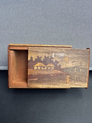 Cajita Artesanal Madera - Estilo Oriental
