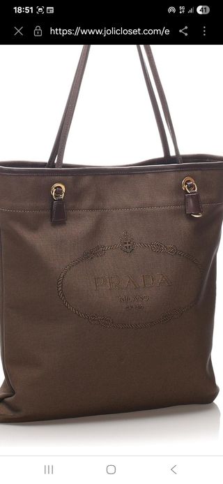 Bolso Prada Marrón