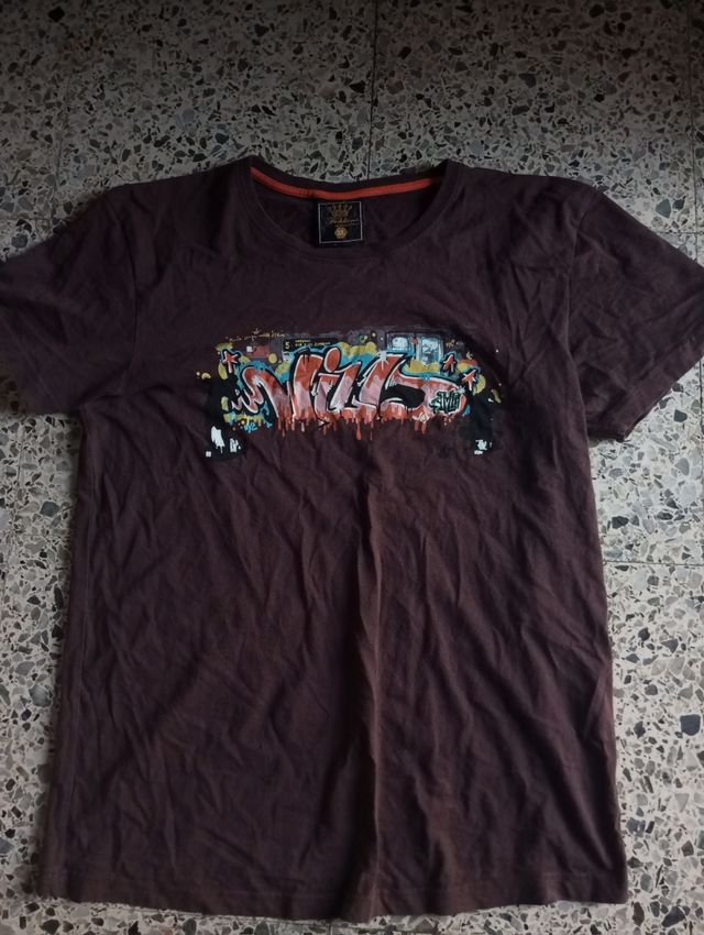 Camiseta Fishbone vintage Style grafiti 