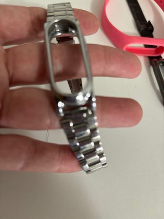 Correas Xiaomi Mi Band - Rosa,Morado, plata,metáli