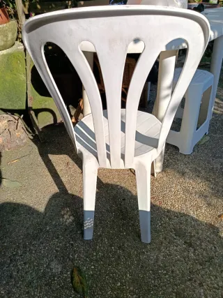 Sillas jardín plástico,varios colores.