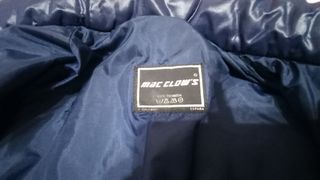 Anorak azul Mac Clow's