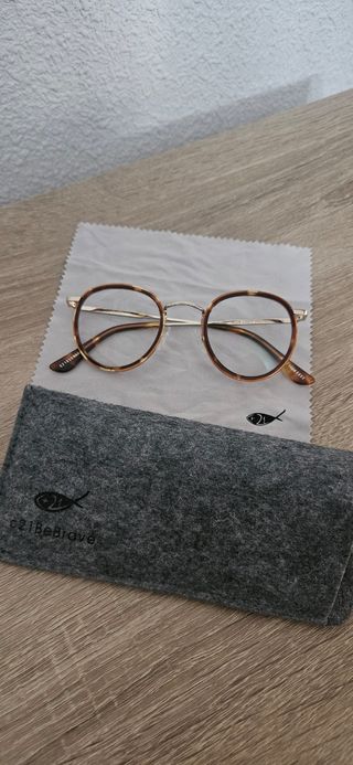 Gafas C21BeBrave - montura marrón