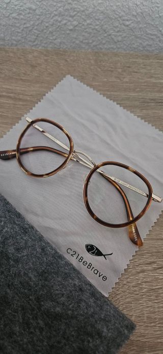 Gafas C21BeBrave - montura marrón