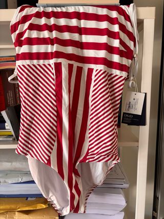 Costume DAVID a righe rosso tg L