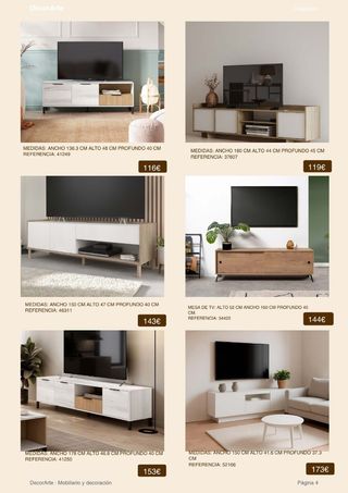Mueble TV Salón desde 65€