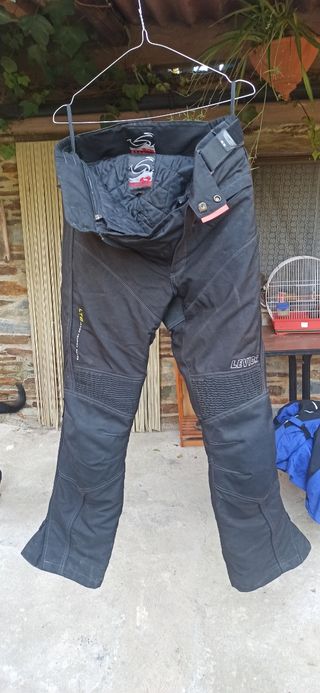 Chaqueta y pantalón para moto Levior | Azul-Negro