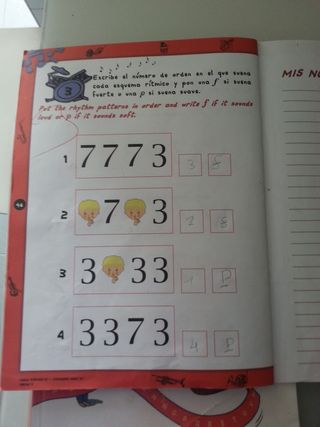 Libro+CD Música y Music 1o Primaria