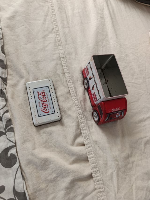 Camión Coca-Cola vintage navidad