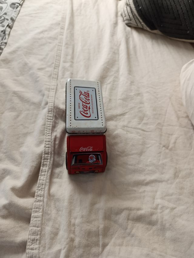Camión Coca-Cola vintage navidad