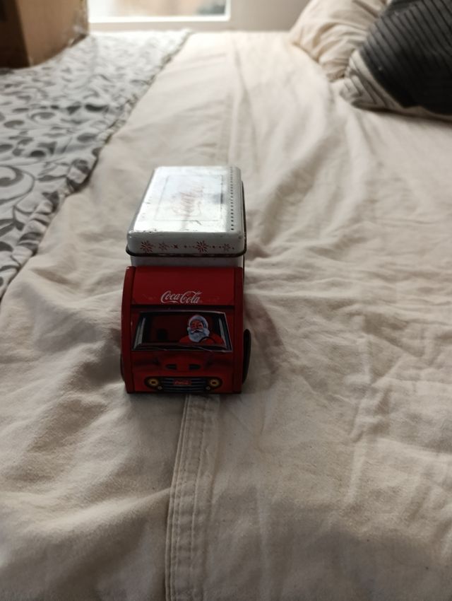 Camión Coca-Cola vintage navidad