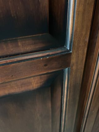 Armario madera maciza 6 puertas