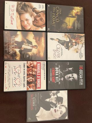 7 Películas DVD - Varios Géneros