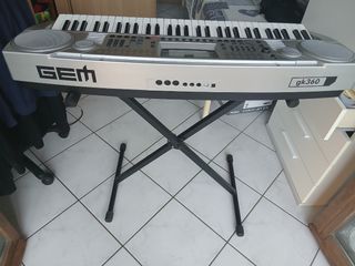 Pianola GEM GK360 con supporto