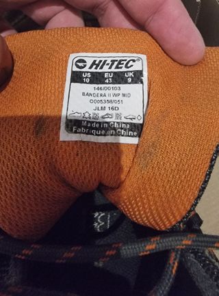 Botas montaña Hi-Tec Waterprrof