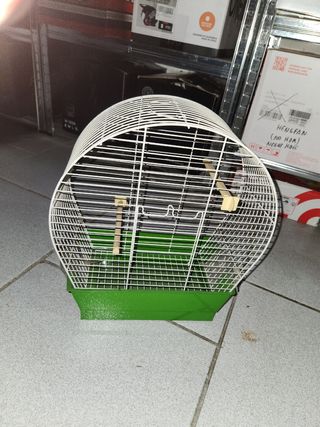 Jaula pajaros pequeña