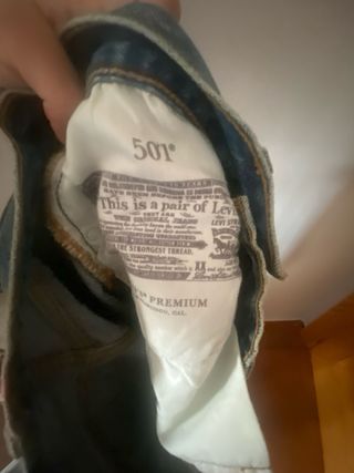 Levi's 501 Jeans - Azul.