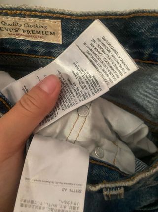 Levi's 501 Jeans - Azul.