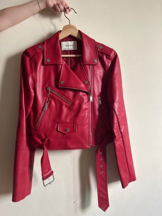 Chaqueta piel sintética Stradivarius - Talla S