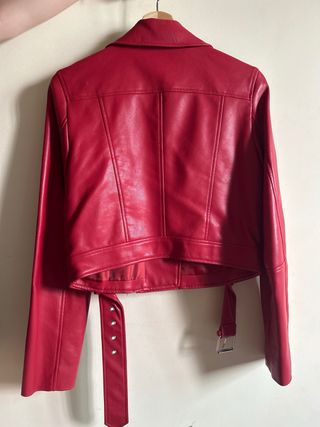 Chaqueta piel sintética Stradivarius - Talla S