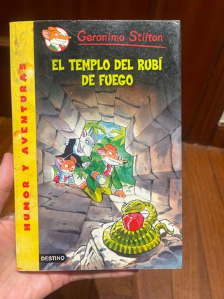 El templo del rubí de fuego: Geronimo Stilton 48