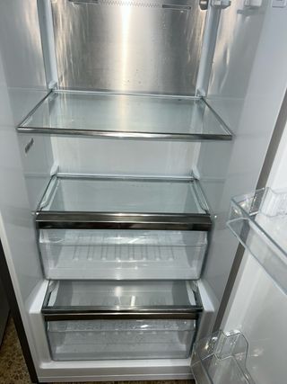 Nevera HISENSE acero inoxidable