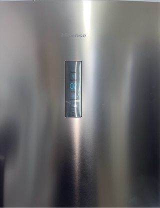 Nevera HISENSE acero inoxidable