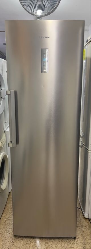 Nevera HISENSE acero inoxidable