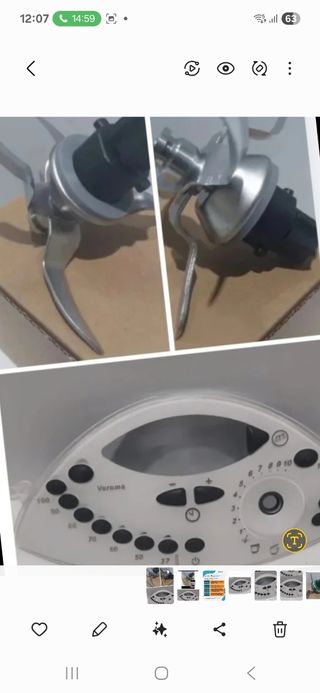 CUCHILLAS + FRONTAL TM31 THERMOMIX COMPATIBLE