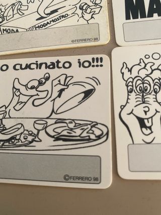 Carte collezionabili anni '90