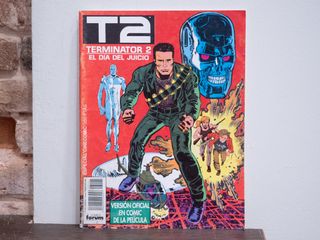 Cómic de "Terminator II".