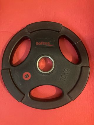 Disco peso 10kg Softee como nuevo