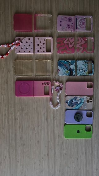 Fundas Galaxy Z Flip 3/4 + Iphone 13 mini