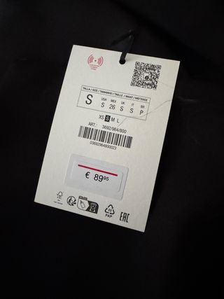 Vestido Zara negro - Edición limitada