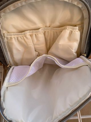 Mochila bebé CUSFLYX gris