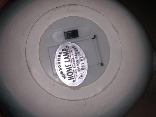 Lampada Ceramica Decorativa